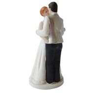 GSPORT Wedding Cake Toppers Bride and Groom Resin Dolls Wedding Decoration 20 pieces Design (K) N20