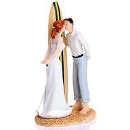 GSPORT Wedding Cake Toppers Bride and Groom Resin Dolls Wedding Decoration 20 pieces Design (K) N28