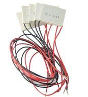 CJRSLRB&reg; 5Pcs 5 Pack TEC1-12706 Thermoelectric Cooler Heat Sink Cooling Peltier 12V 5.8A Qcmax 58-65W 40mm x 40mm...