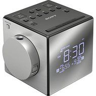 Sony Compact AM/FM Dual Alarm with Large Easy to Read Backlit LCD Display &amp; Time Projection Alarm Clock N3