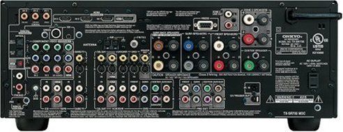 Onkyo TX-SR705 7.1 Channel Home Theater Receiver (Black) (Discontinued by Manufacturer) N3