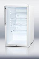 Summit SCR450LBI7HVADA 20" Commercially Approved &amp; ADA Compliant Compact Refrigerator with 4.1 cu. ft. Capacity...