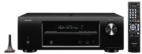 Denon AVR-1713 5.1 Channel 3D Pass Through and Networking Home Theater AV Receiver with AirPlay (Discontinued... N3