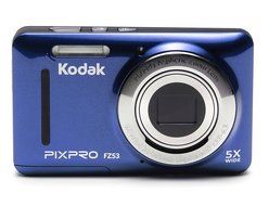 Kodak FZ53-BL Point and Shoot Digital Camera with 2.7" LCD, Blue N3