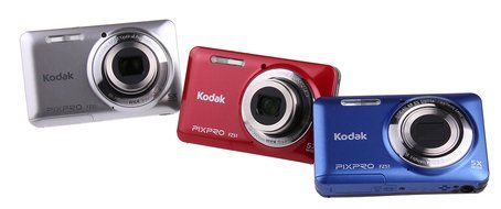 Kodak FZ53-BL Point and Shoot Digital Camera with 2.7" LCD, Blue N7