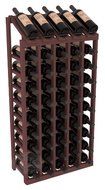 Wine Racks America Ponderosa Pine 5 Column 10 Row Display Top Kit. 13 Stains to Choose From!