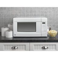 GE 1.4 cu ft Countertop Microwave Oven /Model: JES1460DSBB / Color: White N3
