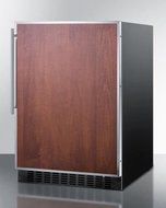 Summit SPR627OSFR 24" Commercially Approved Energy Star Compact Refrigerator with 4.6 cu. ft. Capacity Digital...