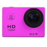 ODGear Mini 1080P Full HD DV Sports Recorder Car Waterproof Action Camera Camcorder - Hot Pink N6
