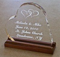 Wedding Cake Topper Acrylic Bride Personalized
