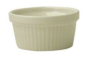 International Tableware IRAMF-3-AW Fluted Ramekin, 3 oz., American White (Pack of 36)