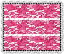 Pink Camo - Cake Side Designer Strip - Edible Cake/Cupcake Party Topper!!!