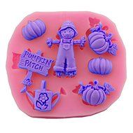 Let'S Diy Halloween Pumpkin Cake Mold Silicone Moulds Fondant Cake Tools N2