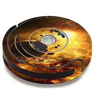 Skin Decal Vinyl Wrap For IRobot Roomba 650 655 Vacuum / Atomic Clouds Space Planet