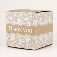 Made in USA - 2 Inch Cube Favor Box (2&quot;x2&quot;x2&quot; 100 Boxes) Wedding Favor, Birthday Favor, Baby Shower Favor, Bridal... N15