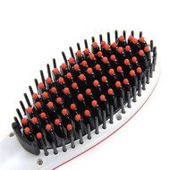 ShungHO Hair Straightener Comb Pro Automatic LCD Temperature Control Paddle Brush