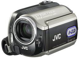 JVC Everio GZMG255 2MP 30GB Hard Disk Drive Camcorder with 10x Optical Zoom (Includes Docking Station) (Discontinued... N2