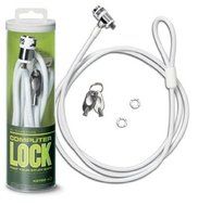 PC Guardian 29RW-90 Keyed Computer Lock (Simple White)