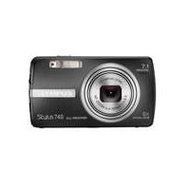 Olympus Stylus 740 7.1MP Digital Camera with Digital Image Stabilized 5x Optical Zoom (Black)