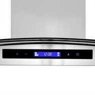 AKDY 36" Stainless Steel Wall Mount Type LED Display Touch Control Panel Kitchen Range Hood w/ Multi-Layer Aluminum... N5