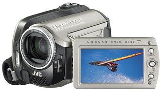 JVC Everio GZMG255 2MP 30GB Hard Disk Drive Camcorder with 10x Optical Zoom (Includes Docking Station) (Discontinued... N3