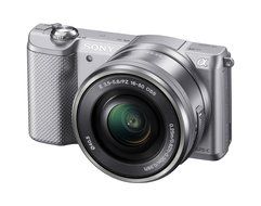 Sony Alpha a5000 Mirrorless Digital Camera with 16-50mm OSS Lens (White) N9