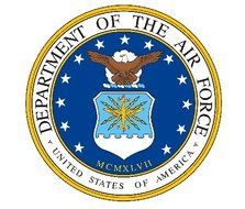 12 - United States Air Force Edible Image Cupcake Toppers