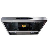 CAVALIERE 36" Under Cabinet / Wall Mounted Stainless Steel Kitchen Range Hood w/Remote Control 1000 CFM AP238-... N4