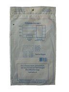 3 Hoover Type W2 Windtunnel Allergy Vacuum Bags, Bagged, Upright Vacuum Cleaners, W2, 401080W2