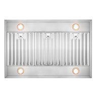 AKDY&reg; 30"/36"/42"/48" Island Mount Stainless Steel Dual LED Display Touch Control Panel Kitchen Range Hood w/... N15