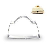 Sher Fashion Girl Handbag Shape Cookie Cutters Fuirt Cut Moulds Stainless Steel N2