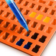 Candy Silicone Molds &amp; Ice Cube Trays, SENHAI 3 Pack Gumdrop Jelly Molds, Chocolate Molds, 153 Gummy Bear Candy... N8