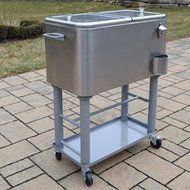 Oakland Living 60 Quart Party Cooler Cart