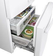 GE White French-Door Refrigerator N7