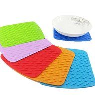 Multifunction Silicone Non-slip Heat Resistant Mat Coaster Cushion Placemat N3