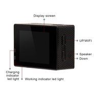 inkint Wifi Waterproof Sports Action Camera DV HD 2.0&quot; LTPS Display Screen Video Equipment with 2.4G Wireless... N2