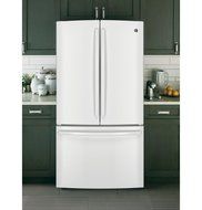 GE White French-Door Refrigerator N8