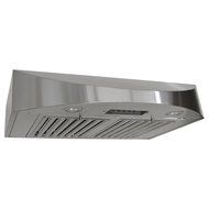 KOBE Range Hoods CHX3830SQB-2 Contemporary Brillia 30" Under Cabinet Range Hood, 3-Speed, 650 CFM, LED Lights,... N4