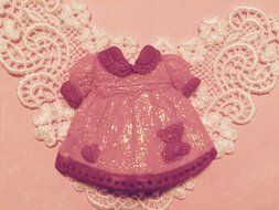 Baby Girl Dress, baby shower, It's a girl Silicone Mold By Oh! Sweet Art FDA Approved for Food N2