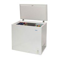 Haier Hf71cl53nw 7 Cu Ft Energy Efficient Compact Chest Freezer with Temperature Control, Child Lock, Storage... N2
