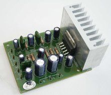 SMALL POWER AMPLIFIER 8+8 W STEREO ASSEMBLED KIT FA605