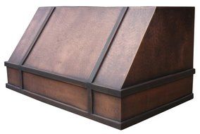 Copper Best H11 362118L Copper Range Hood Under Cabinet 36 Inches Antique Copper