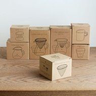 Carafe Coffee Set by Kinto Japan for "Slow" Coffee with Extra Filters (Total of 80 Filters) N9