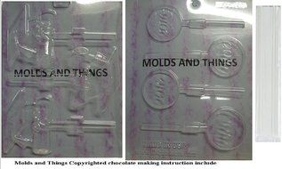 Caps and Diploma chocolate candy mold and class of 2016 chocolate candy mold with Copyrighted Molding Instruction N2