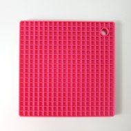 7-inch Silicone Pot Holder, Trivet Mat,jar Opener,spoon Rest Non Slip, Flexible, Durable, Heat Resistant Hot Pads N2