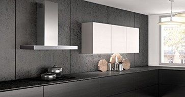 Faber GEMM24SS 24" Gemma Canopy Range Hood, Stainless Steel, 600 CFM N2