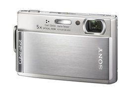 Sony Cybershot DSCT300/B 10.1MP Digital Camera with 5x Optical Zoom with Super Steady Shot (Black) N2