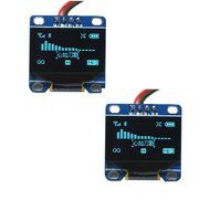 Diymall 0.96&quot; Inch Blue I2c IIC Serial 128x64 Oled LCD LED Display Module for Arduino(pack... N2