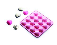 Siliconezone My Animals Collection 6.9" Non-Stick Silicone Panda Chocolate Mold, Green N13