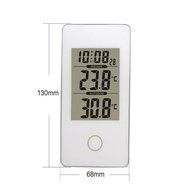 Simple Style Wireless Weather Station White Indoor/Outdoor Digital Thermometer Snooze/Alarm Clock N2